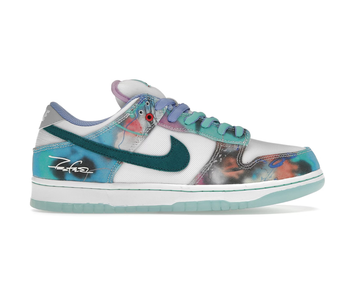 Nike SB Dunk Low x Futura Laboratories 'Bleached Aqua'