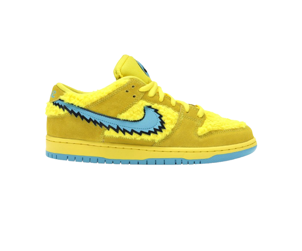 Nike Sb Dunk Low Grateful Dead Bears Opti Yellow