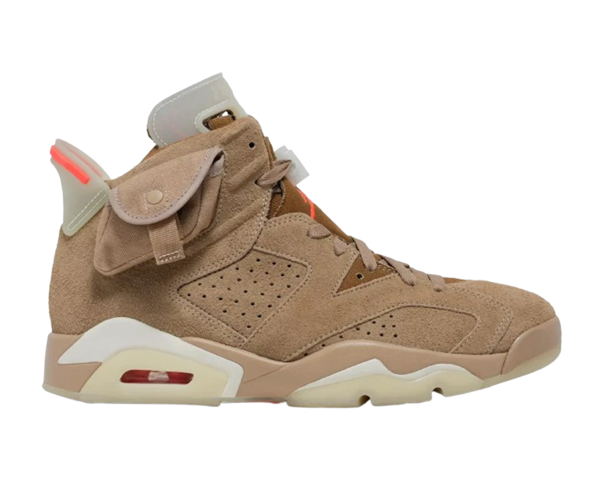 Travis Scott X Air Jordan 6 Retro British Khaki