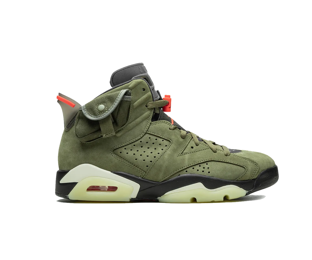 Travis Scott x Air Jordan 6 Retro 'Olive